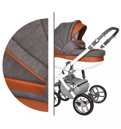 Baby Merc Faster - wózek wielofunkcyjny, zestaw 2w1 z opcją 3w1 i 4w1 | F/100C